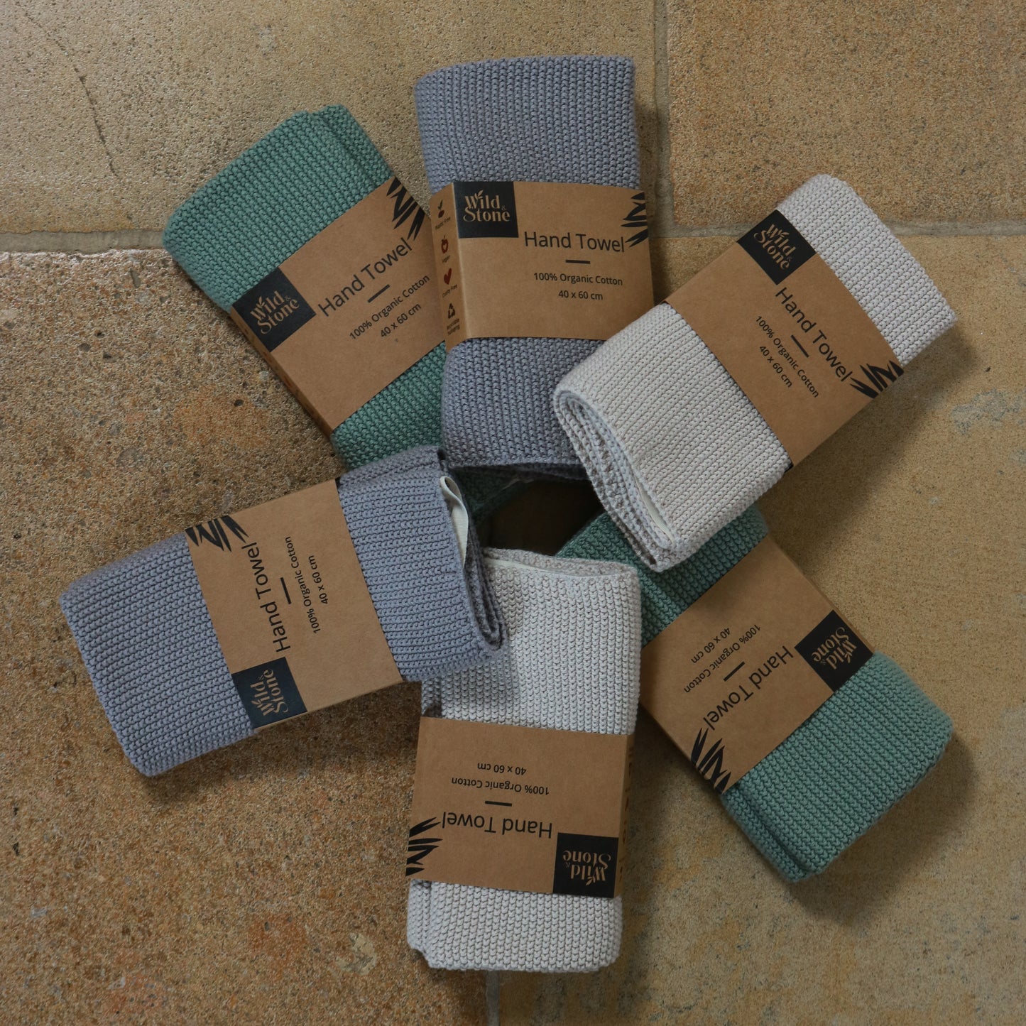 Wild & Stone organic cotton Hand Towel