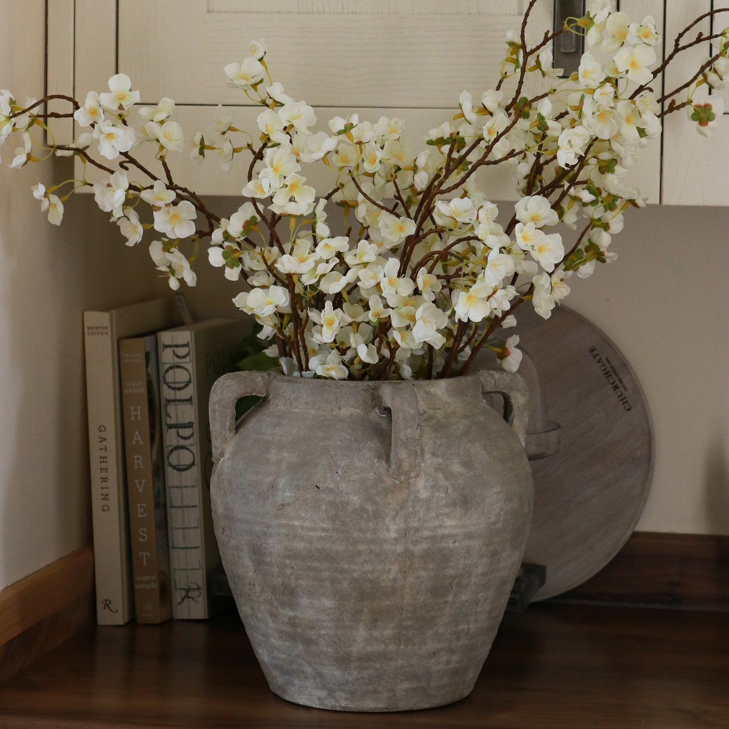 Rustic Vase Cream