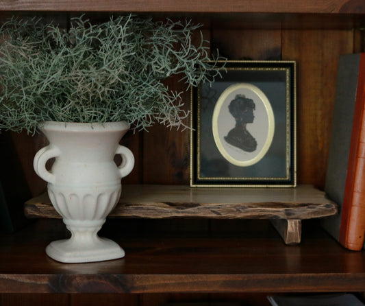 Styling our Handcrafted Rustic Risers.