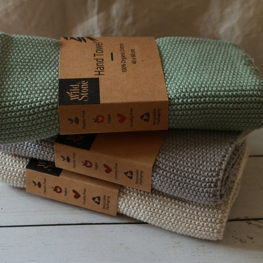 Wild & Stone organic cotton Hand Towel