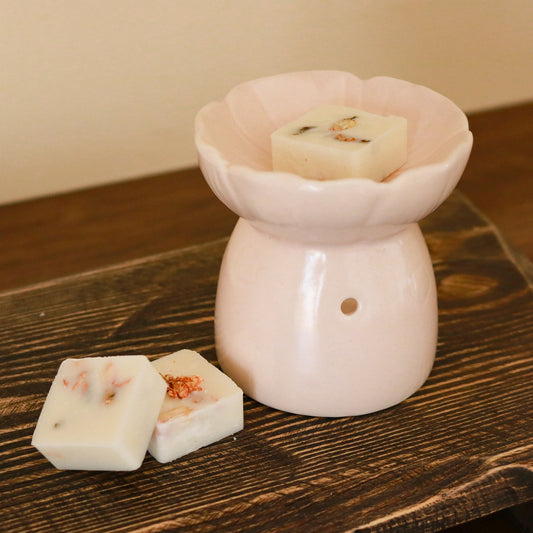 Pink Blossom Ceramic Wax Melt Burner
