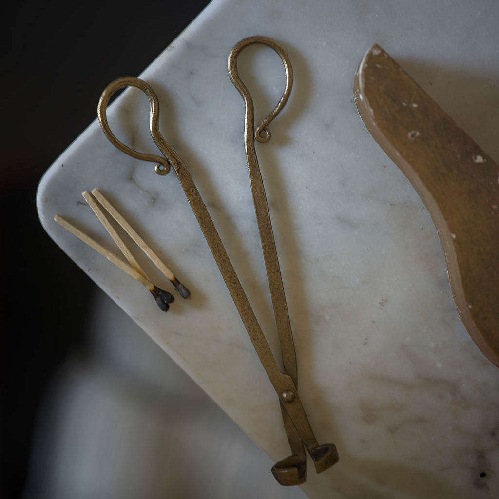 Antique Brass Wick Snips