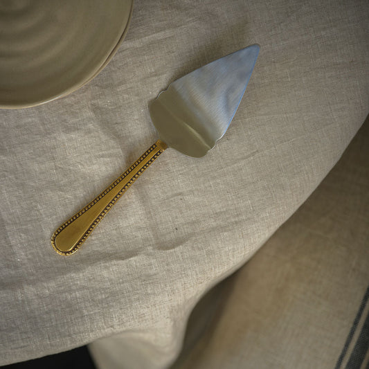 Antique Style Brass Cake Slice