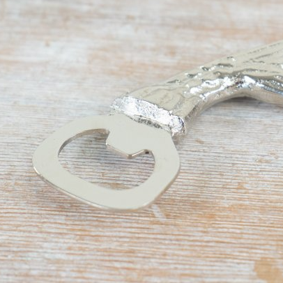 Antler shaped bottle opener 19cm — rustic kitchen gift by The Rustic Barn Company