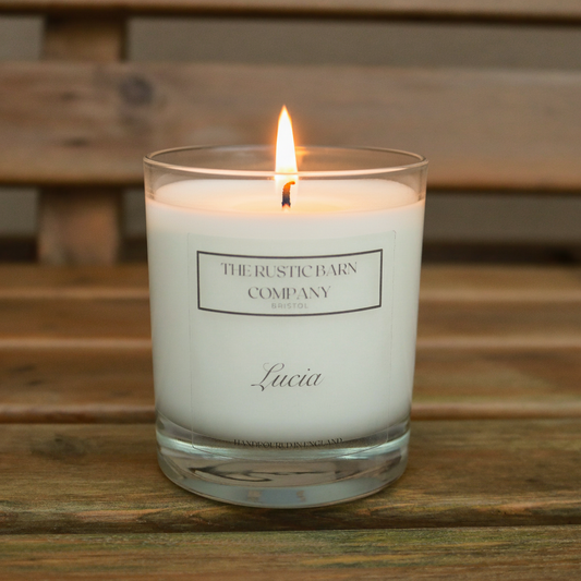 Lucia Candle with Flame